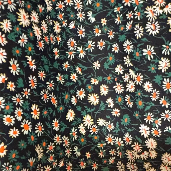 NWOT never worn Liberty of London plunge J Crew Black Floral One Piece Swimsuit - Picture 2 of 5